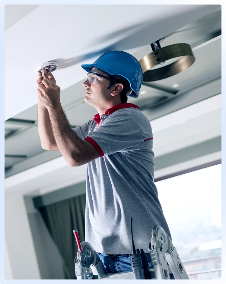 fire alarm systems and smoke detectors